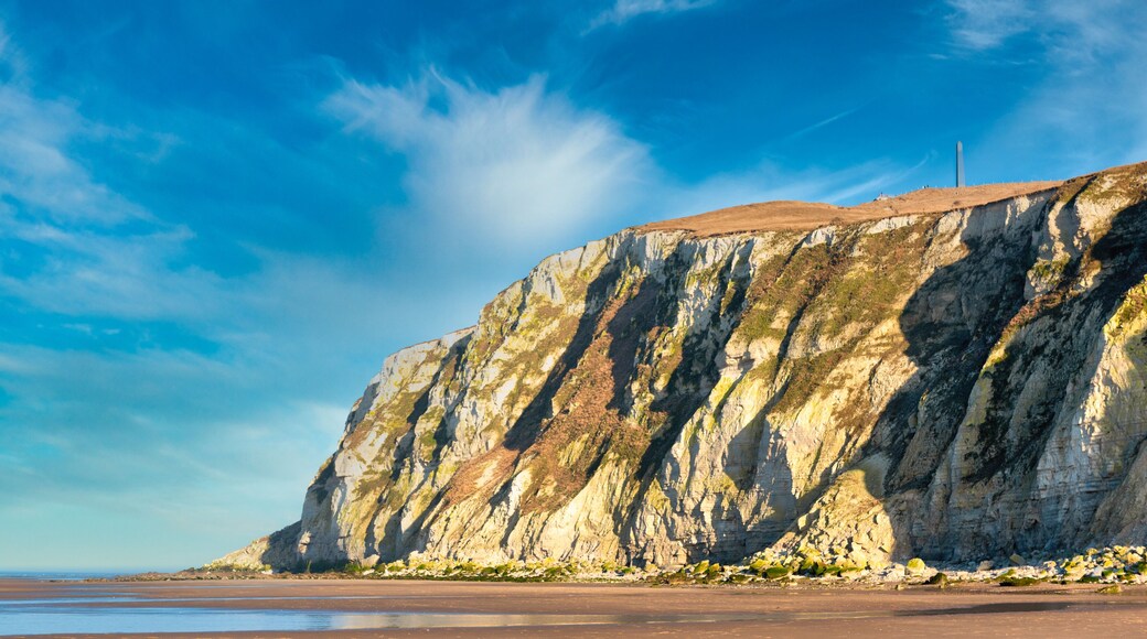 Cliffs of cape Blanc-nez in France