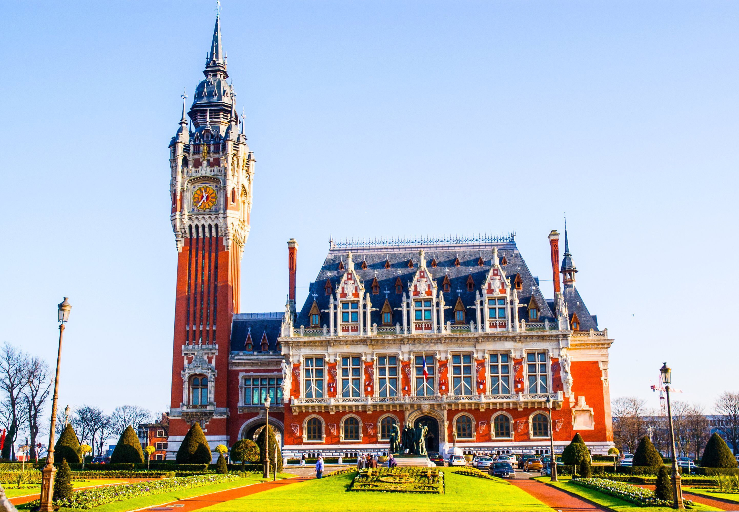 City hall of Calais. Taken in the Calais of France