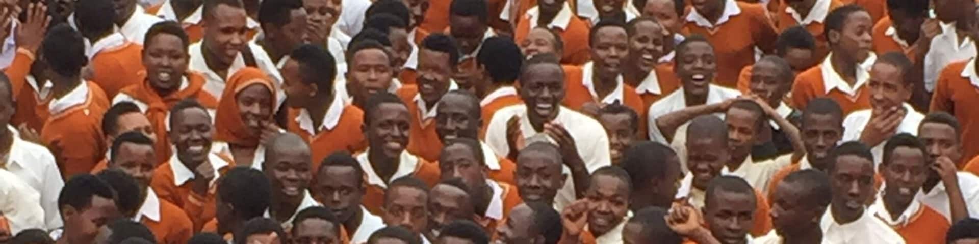 GS Kigeme is a refugee camp school that serves over 10,000 students, 90% of which are from D.R.Congo.