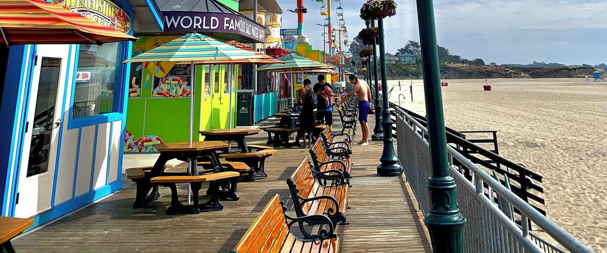 Famous surfing beach town! California