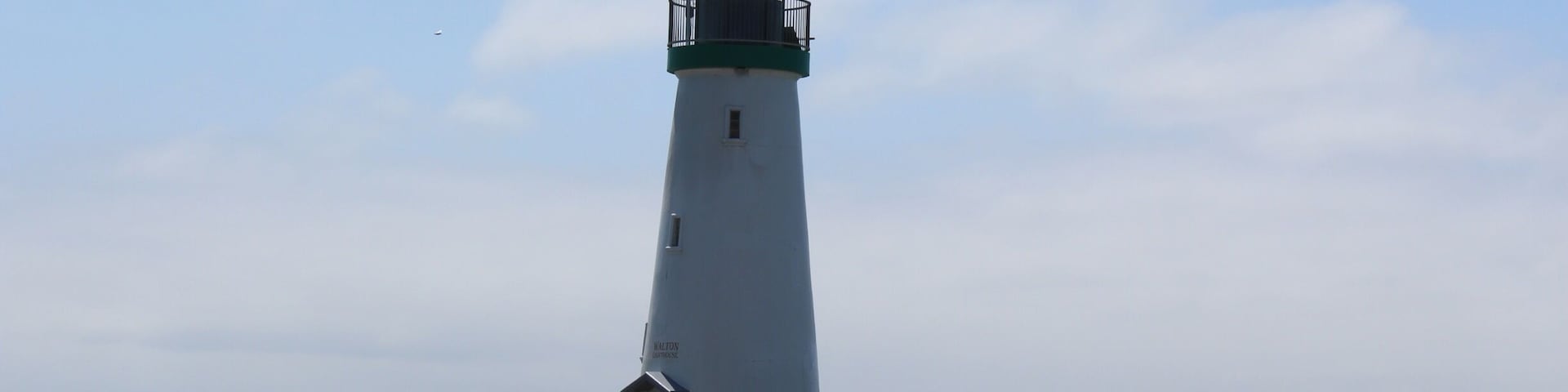 41.5 feet tall, 350,000 pounds and able to withstand a quarter million pounds of wave energy: Walton Lighthouse