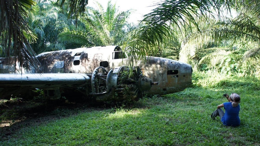 Jungle treks rewarded With WW2 wrecks and stillness.