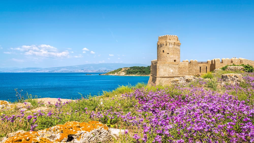 Le Castella at Capo Rizzuto, Calabria, Italy