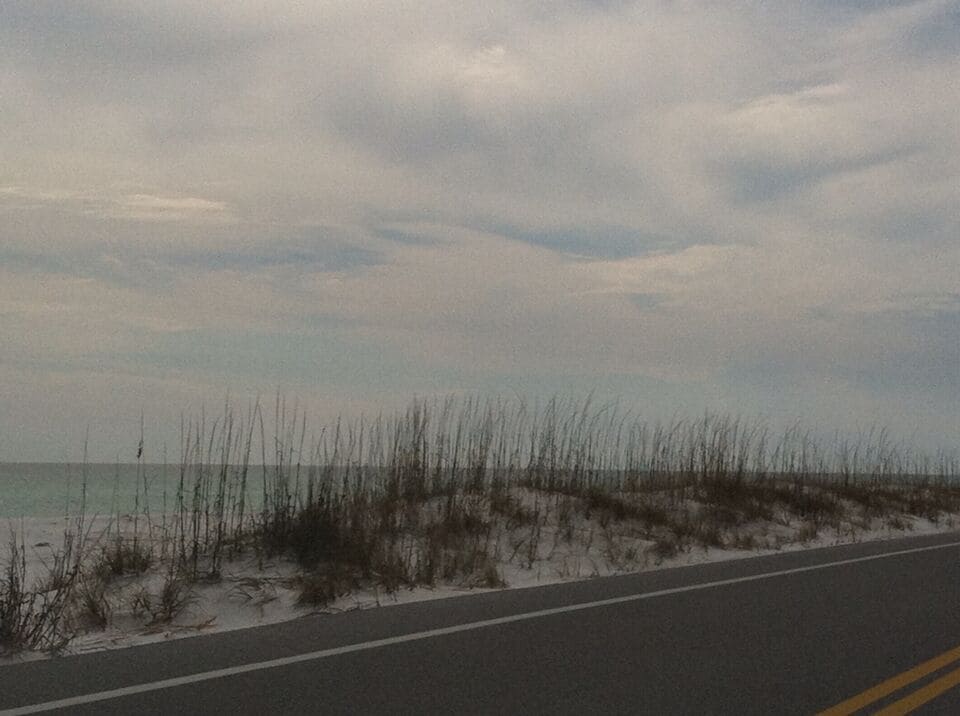 Nice drive in to Pensacola beach