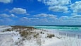 At the end of Via DeLuna near Gulf Islands National Seashore #blue