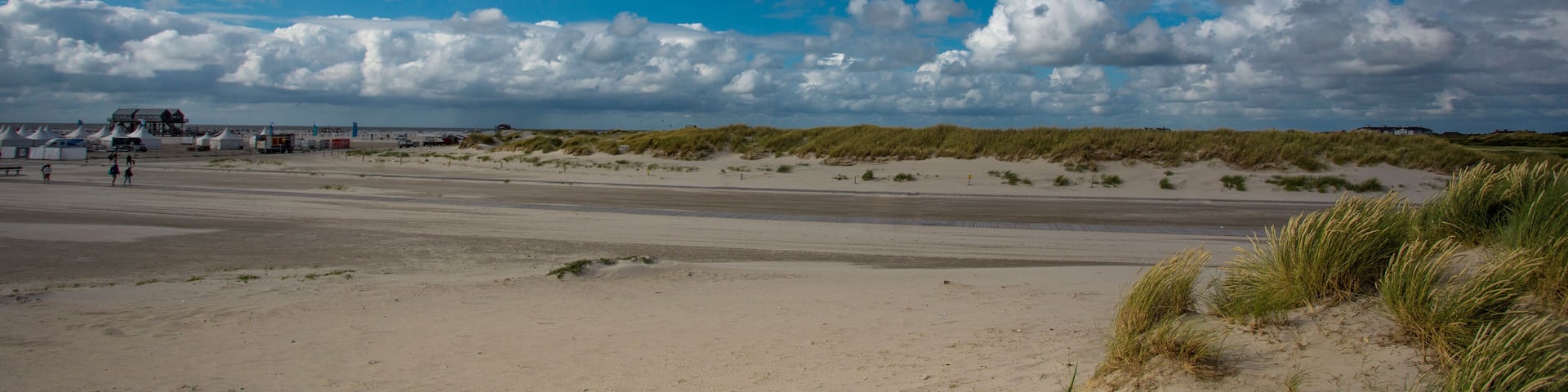 beach on north sea in germany