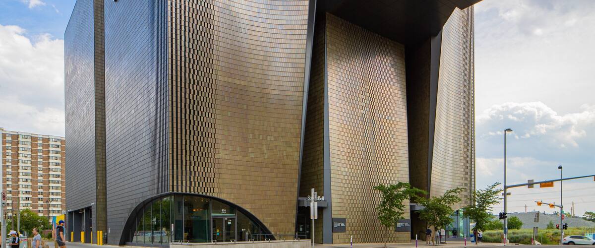 Studio Bell featuring modern architecture