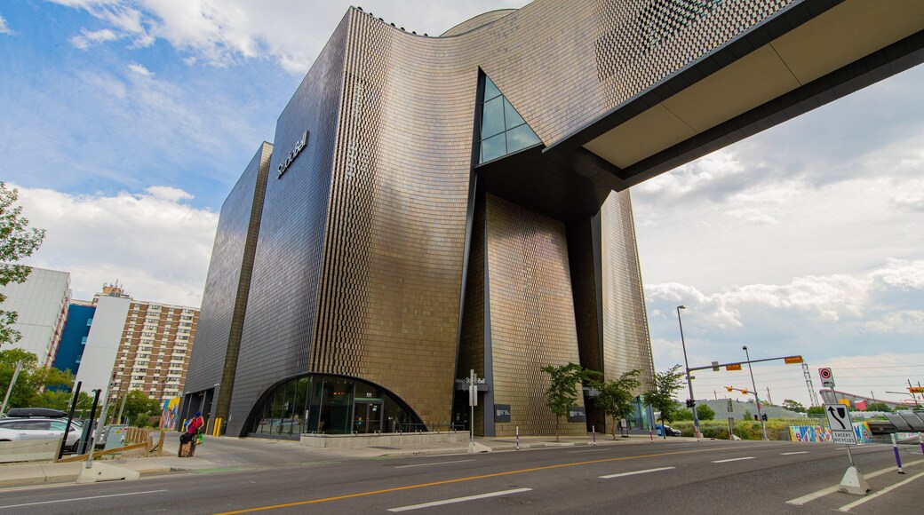 Studio Bell which includes modern architecture