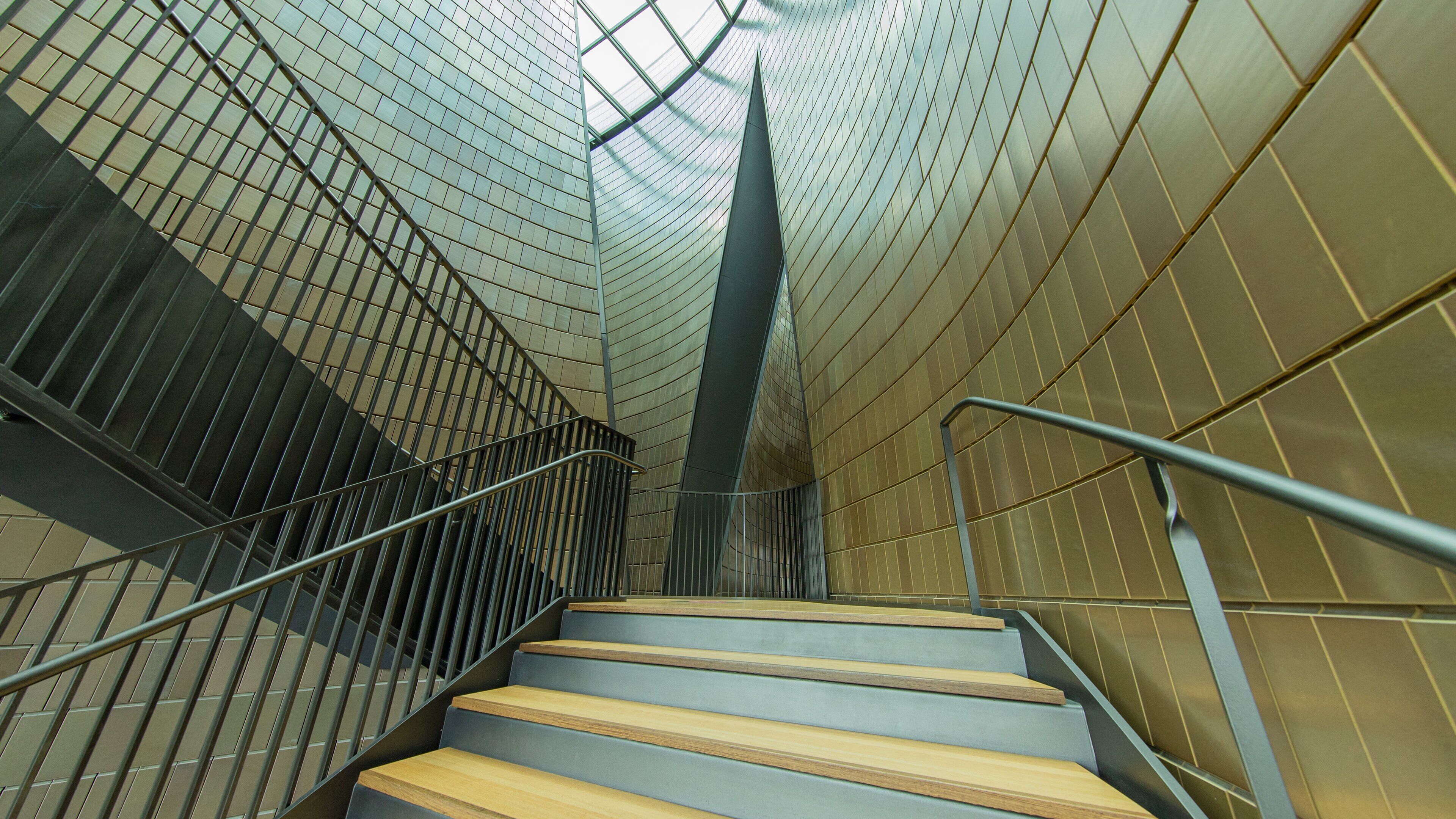 Studio Bell showing modern architecture