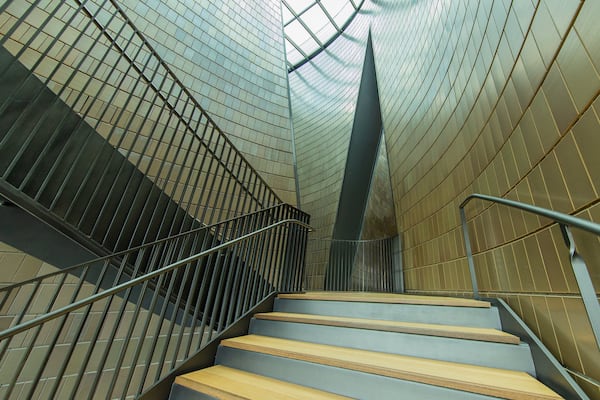 Studio Bell showing modern architecture