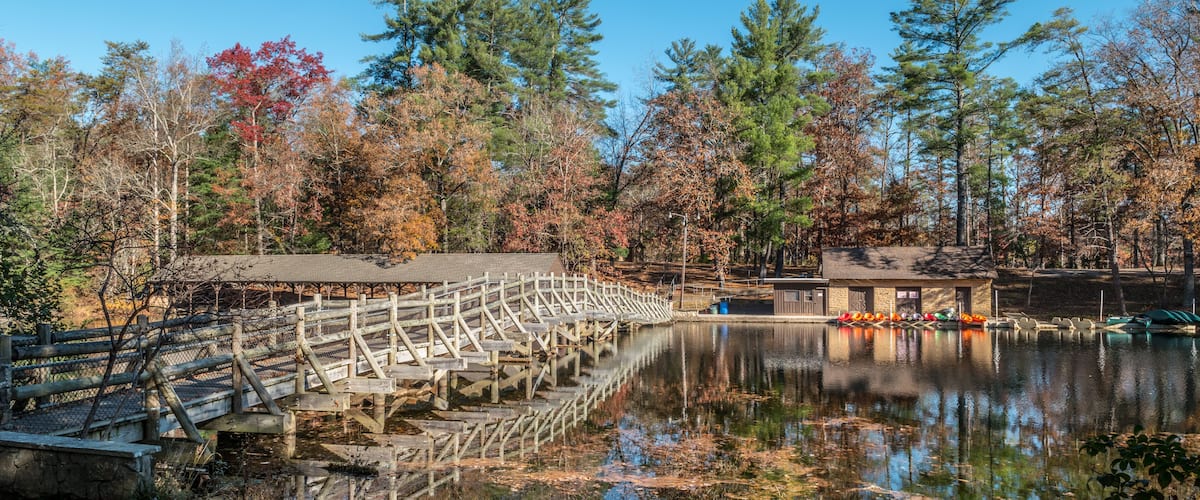 Cumberland mountain state park boat area