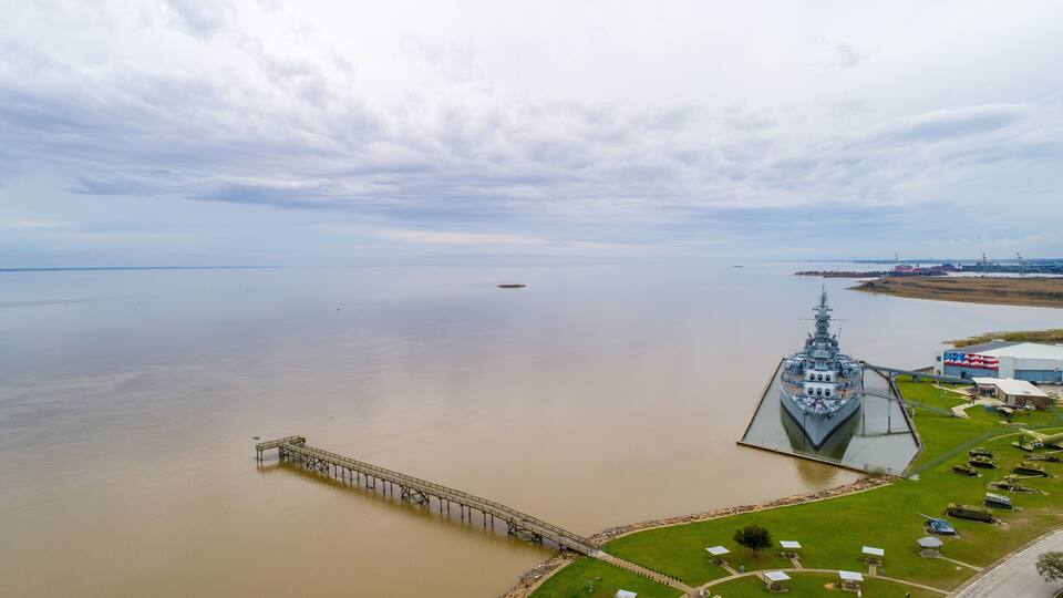 USS Alabama battleship