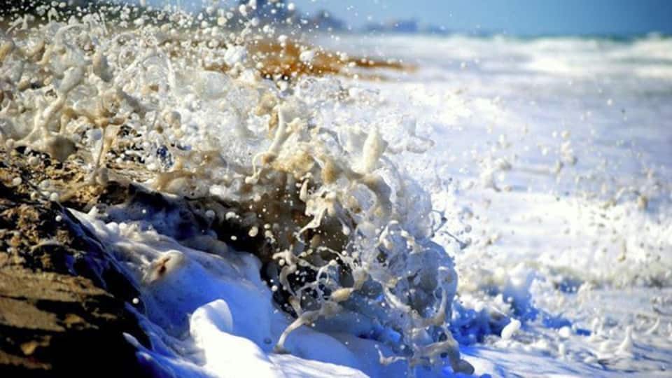 Every 9th wave was a strong one. Strong enough to create the splash I hoped for.
Note to self::
You live in Florida, keep a bathing suit in your car at all times..
I was soaked, but it was well worth it
Satellite Beach, quiet and away from the crowds
#BeachBound