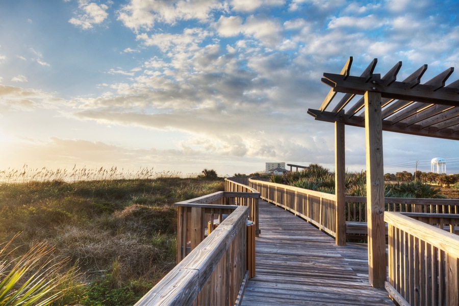 Boardwalk in Satellite Beach