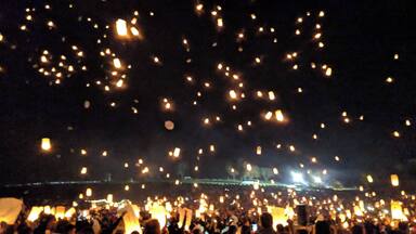 Light festival in Pennsylvania