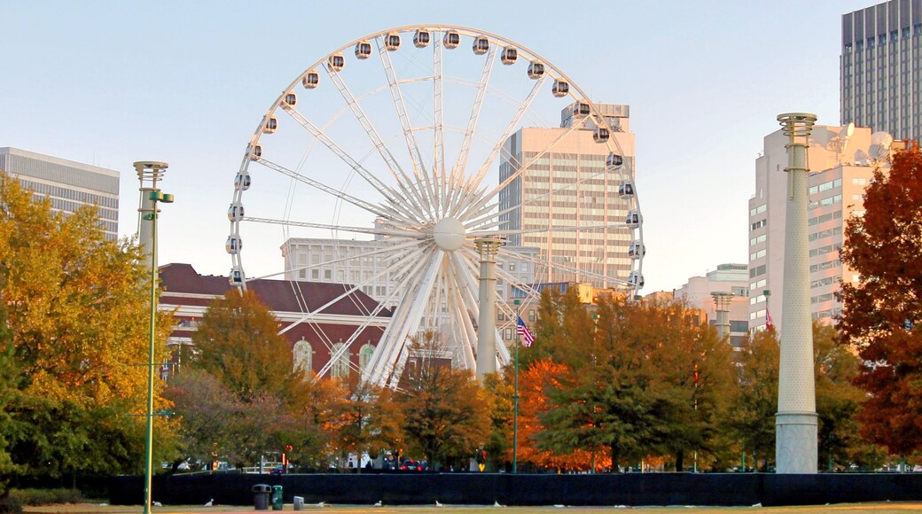Ferris Wheel in Downtown Atlanta