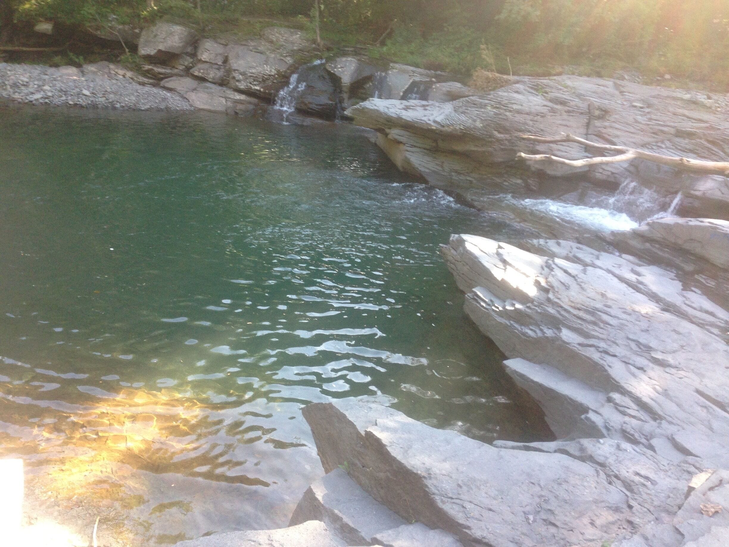 the easiest, best swimming hole. 