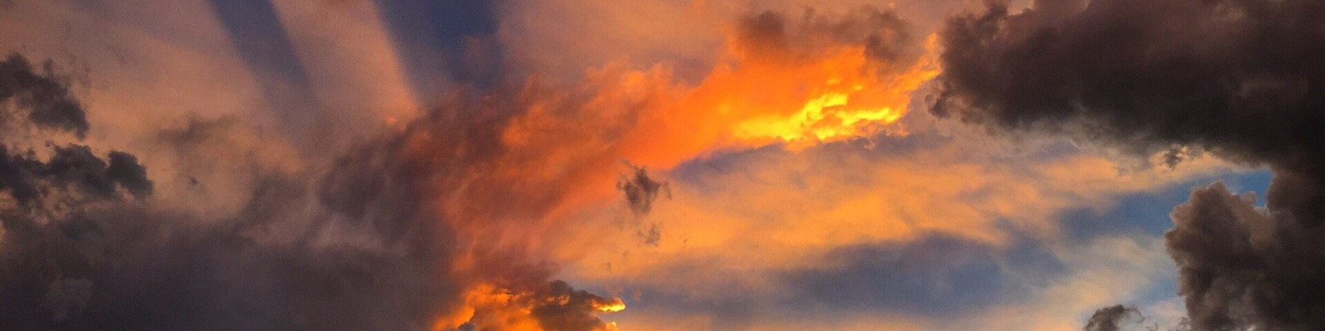 This is the sunset I get to see from my front porch each evening. Tonight it was stunning. Hope yours is too!  Sayre. Oklahoma!