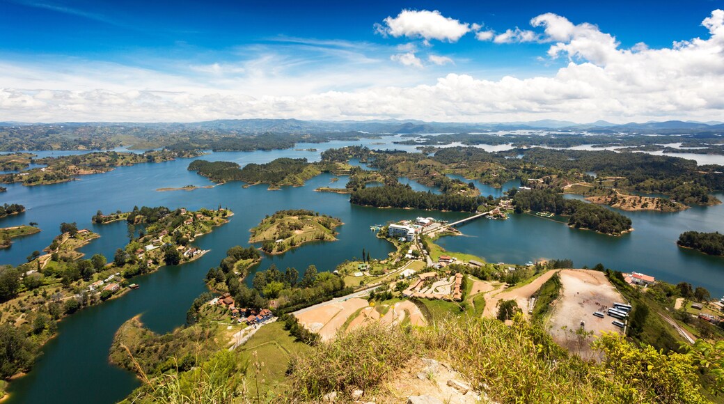 View of Piedra el Peñol Colombia