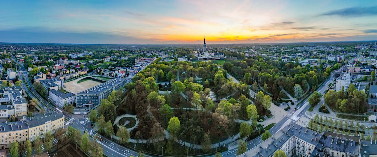 Jasna Gora - Czestochowa - Poland - View from the drone