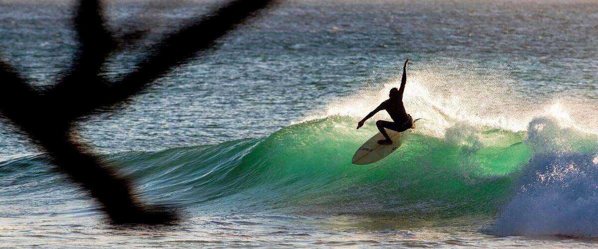 Sunset surf at The Mix.