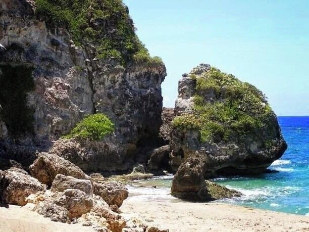 Tabletop Beach. West coast of Puerto Rico.