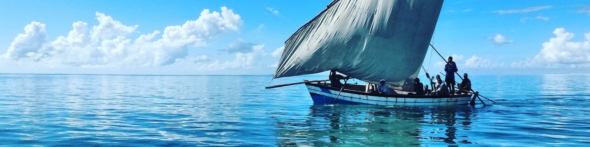 In northern Mozambique, near the border with Tanzania lies Palma, a small fishing village where people use boats called 'dhows' to travel from town to town. How lucky am I to have a job that takes me to places like that!