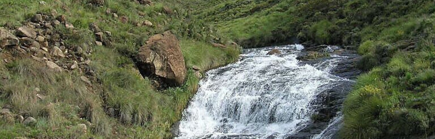 Lesotho, a high-altitude, landlocked kingdom encircled by South Africa. Driving around here brings you to beautiful mountains and natural rivers