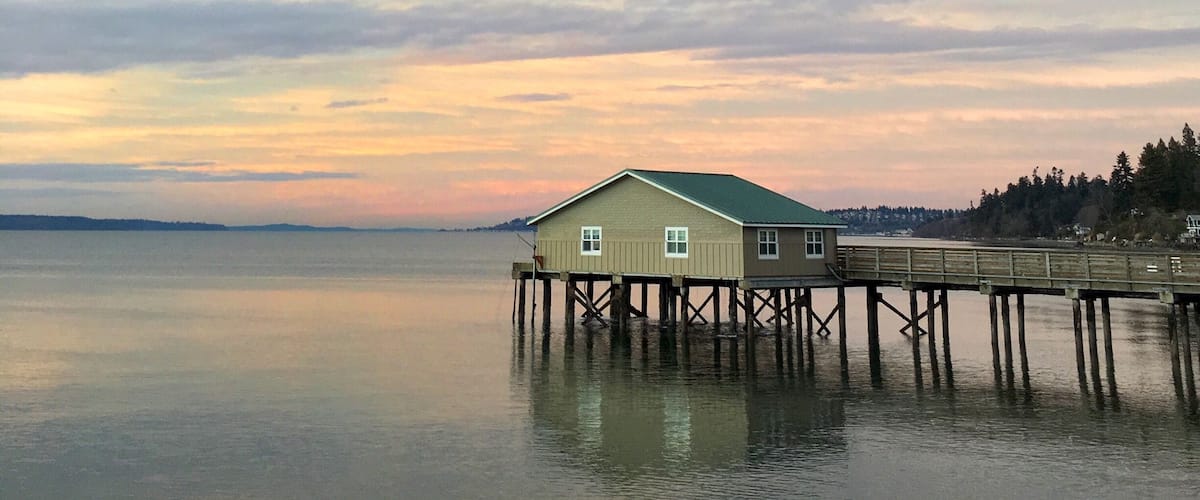 Perfect place for a sunset walk.