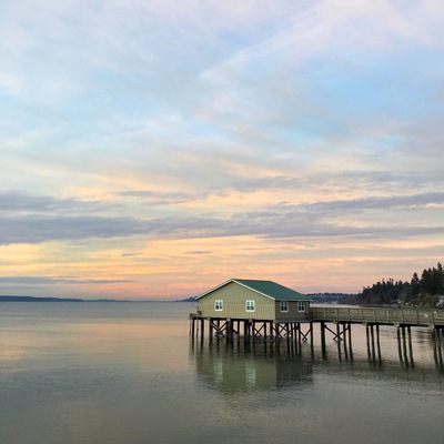 Perfect place for a sunset walk.