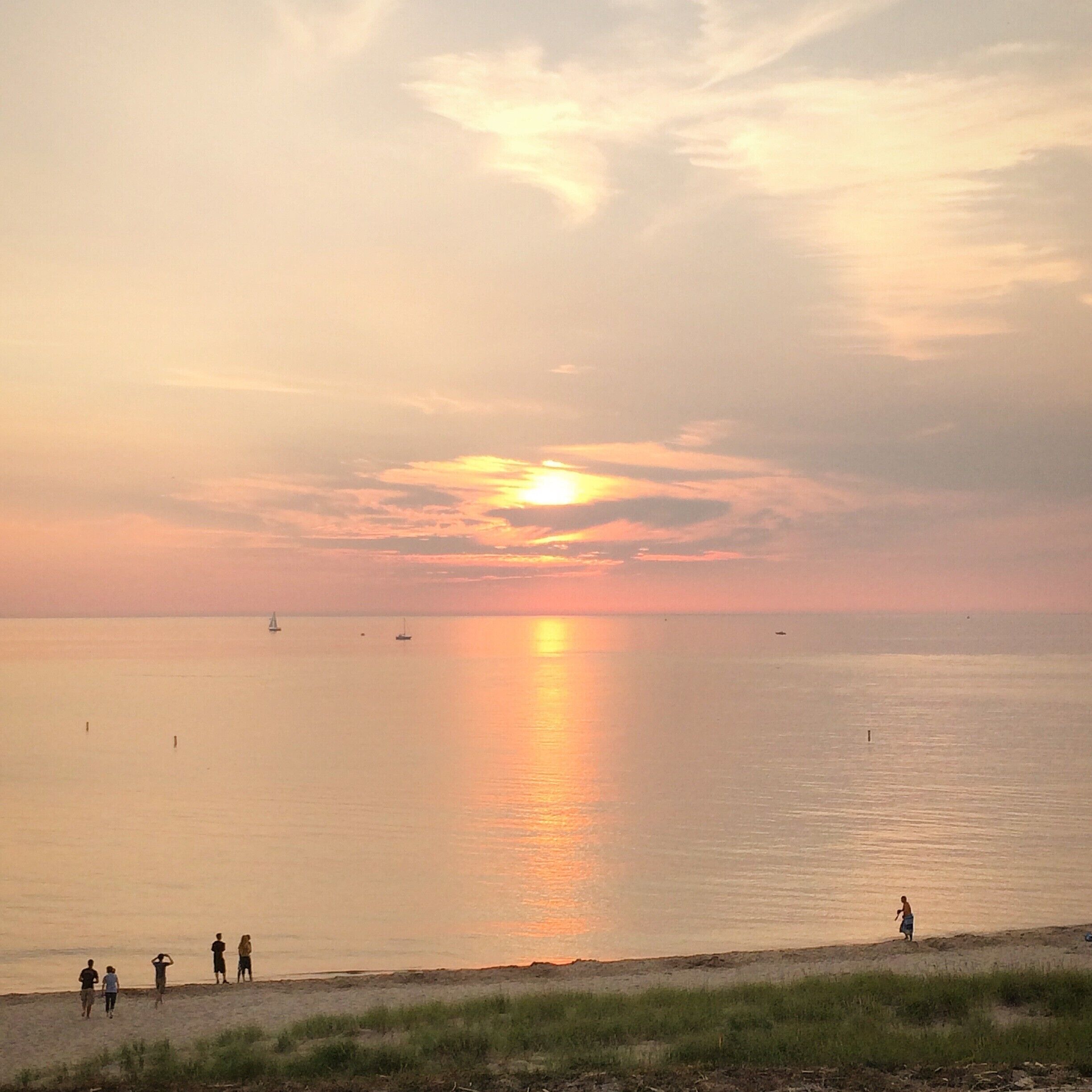 These were beautiful #sunsets by the #beach in #southhaven, it looked like the ocean!