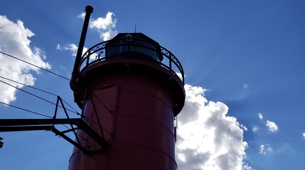 South Haven Lighthouse. One of my favorite day trips. Quaint small downtown, nice boutique shops, love the walk near the marina to the lighthouse. I try to avoid the crowded times on weekends in the summer.