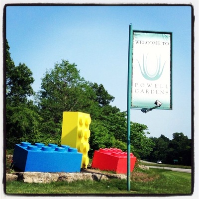 #kidsfun Powell Gardens is a beautiful place to go to take in the scenery, and to stop and smell the roses, and other flowers. Great for young and old alike.