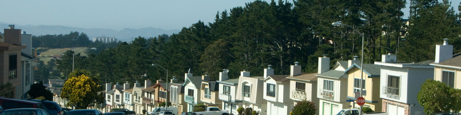 C6HMYK Suburbs, Daly City, San Francisco, Califonia, USA