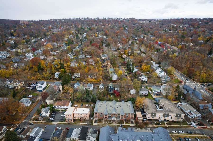 Aerial Drone of South Orange New Jersey