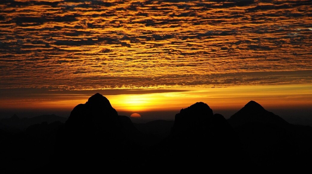 Assekrem at sunrise it's a magic moment. I shall not forget it.