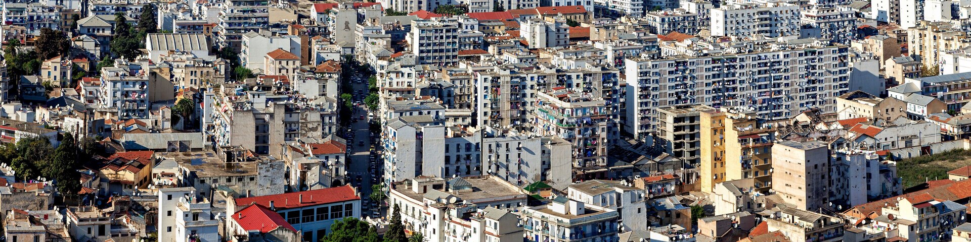 The city of Algiers in Algeria