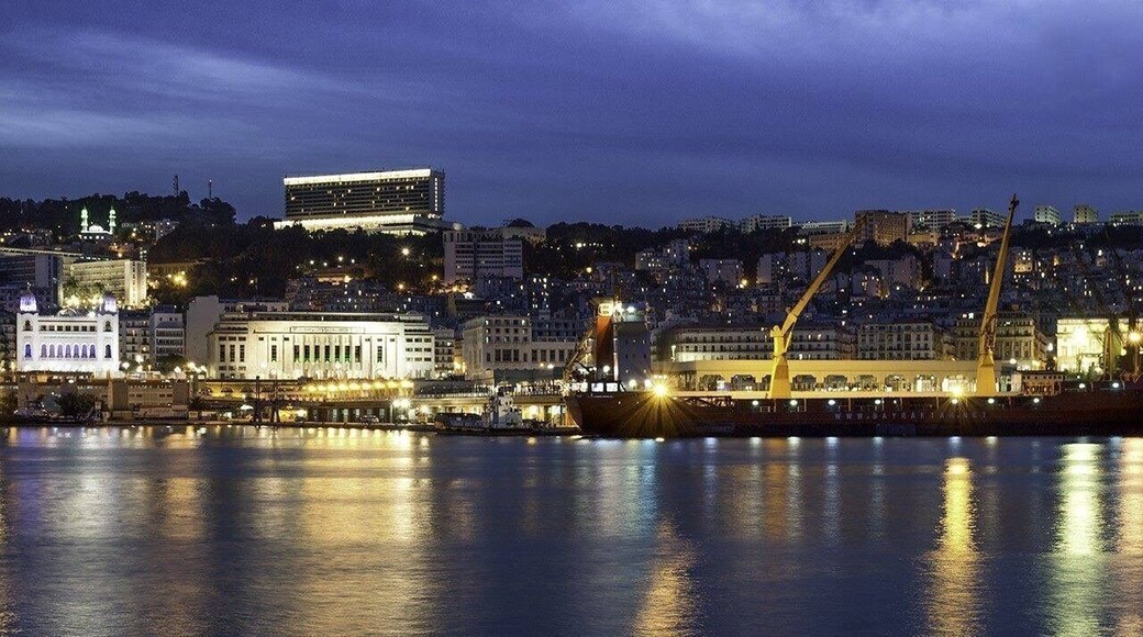 Baie d'alger at night.
#ALGIERS#ALGERIA