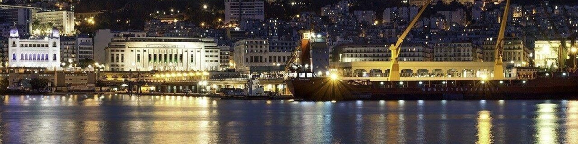 Baie d'alger at night.
#ALGIERS#ALGERIA