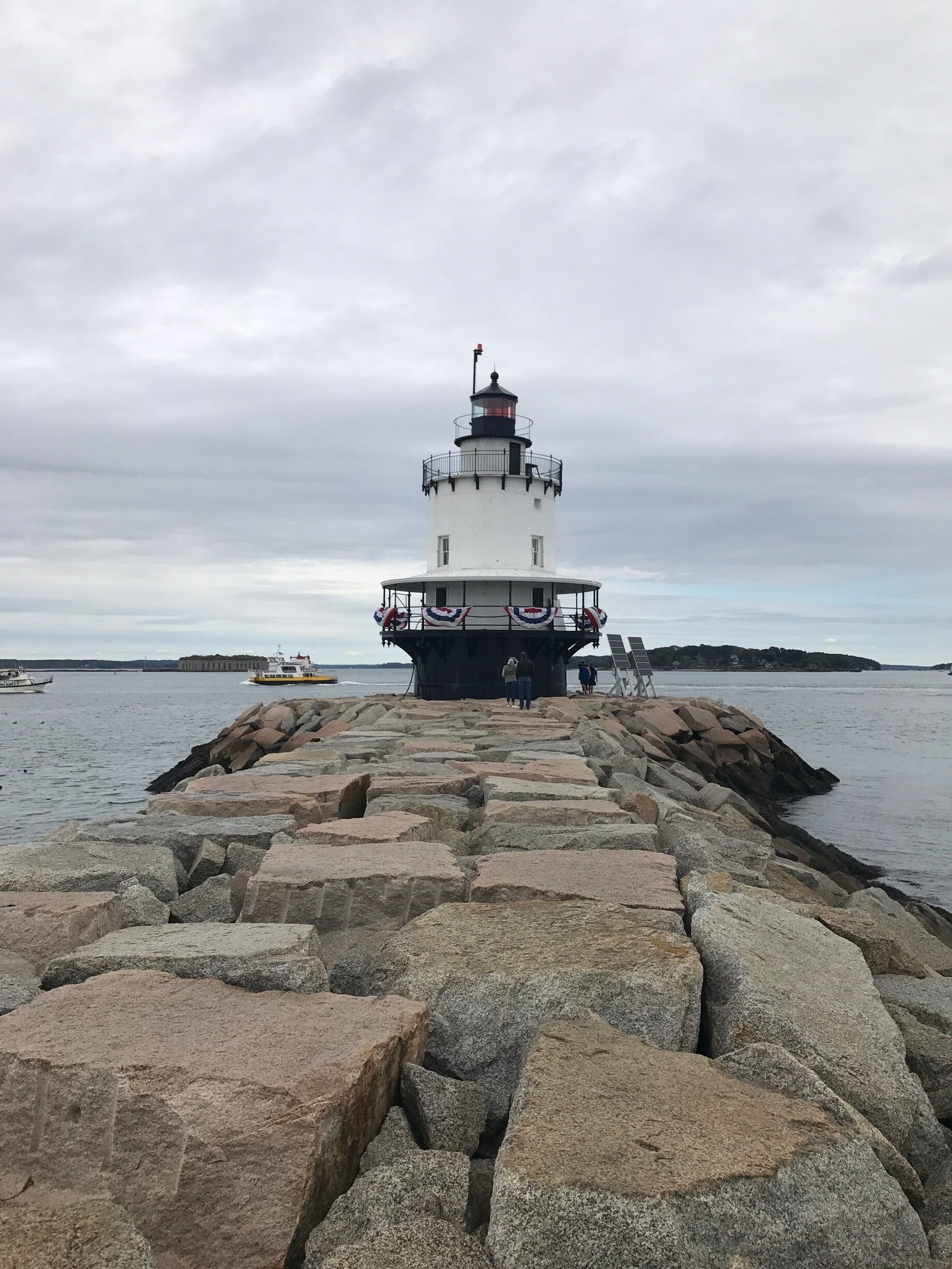 A cool walk out the jetty. 