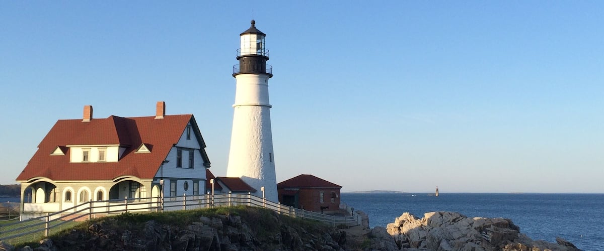 Ultimate Maine lighthouse.
