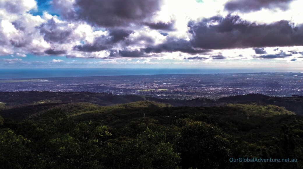 The view from Mt Lofty, across our home town, Adelaide.