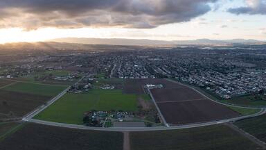 Low clouds drift over vineyards in the Tri-valley region of Northern California, just east of San Francisco Bay. This beautiful area, Dublin, Pleasanton and Livermore, is home to many wineries.