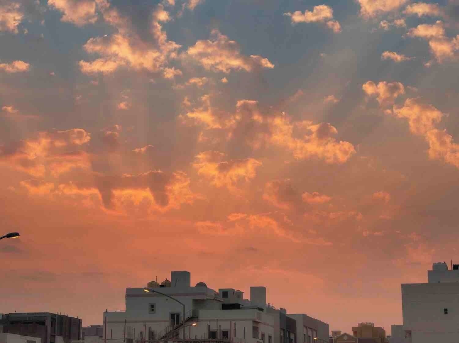 Sunset Friday evening