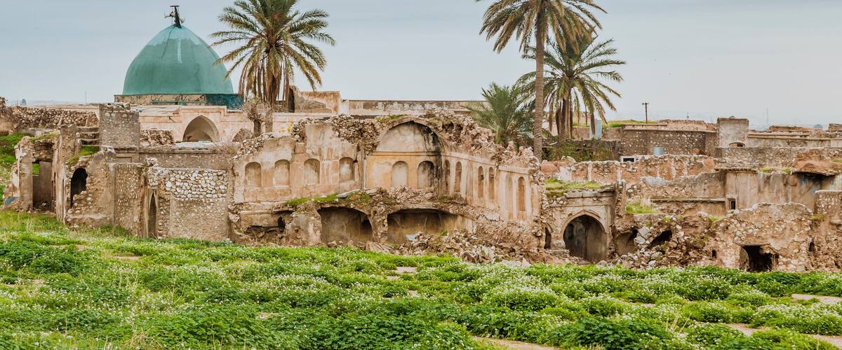Old mosque in Kurdistan region located in Kirkuk,Iraq