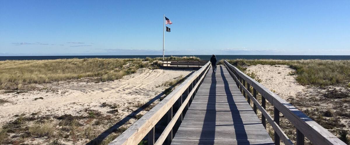 Great spot for a beach walk.