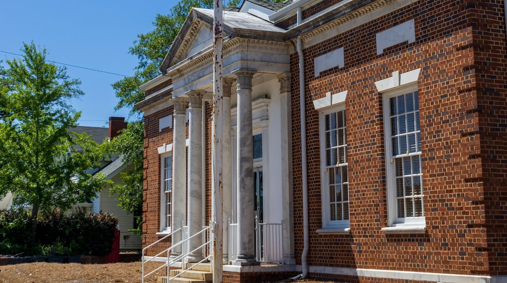 Cherokee County Station 16 Fire Station in Historic Downtown in Canton Georgia USA