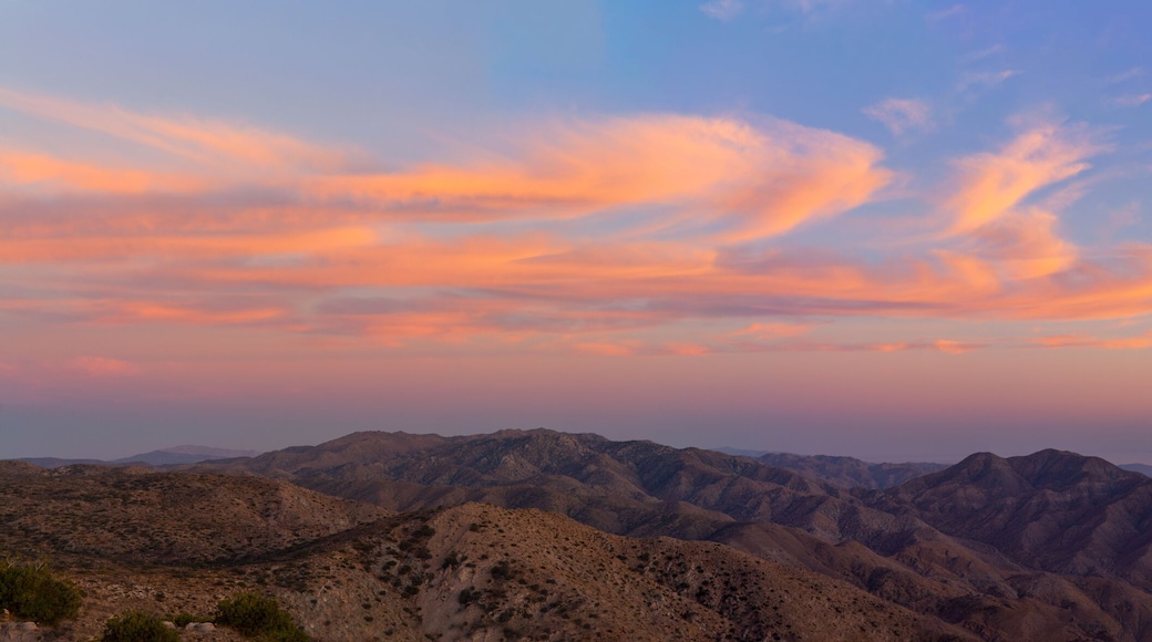 Desert Mountains Sunset