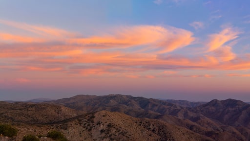 Desert Mountains Sunset