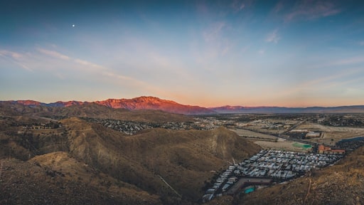 California Desert Panoramic Sunrise